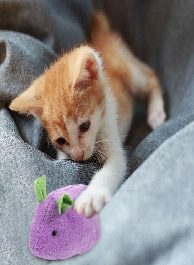 KittuPet 4 pcs Random Style Cat Toy Simulation Plush Mouse Three Combinations, Little Mouse, Pet Cat Toy Color As Shown in The Image - Image 4